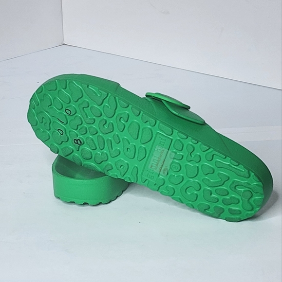 Gianni Bini Sunnyszn Green Crossband EVA Pool Slides Sandal - Picture 6 of 6